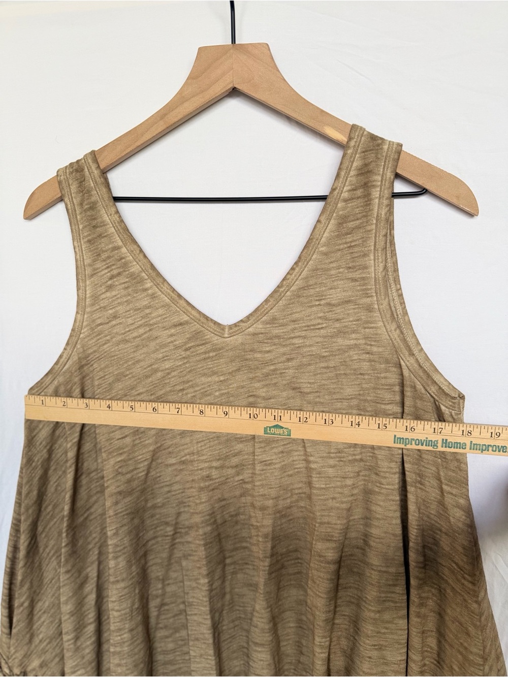 Umgee Boho Fringe Tank Top Tunic V-Neck Swing Festival Western Medium - Picture 4 of 6